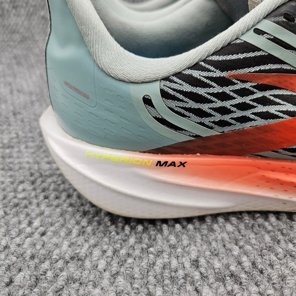 Brooks Women's 12 Seafoam Orange Hyperion Max Running Shoes Athletic Performance - Picture 6 of 10